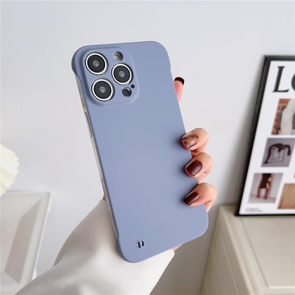 Solid Candy Color Matte Borderless Back Cover For Meizu 18 18s 18X Pro Hard Slim PC Phone Case