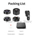 Fotorgear Mobile Phone Camera Lens Set (10X Macro/65mm Portrait/170° Fisheye/16mm Ultra Wide Lens)For iPhone 12 iPhone 13 Series