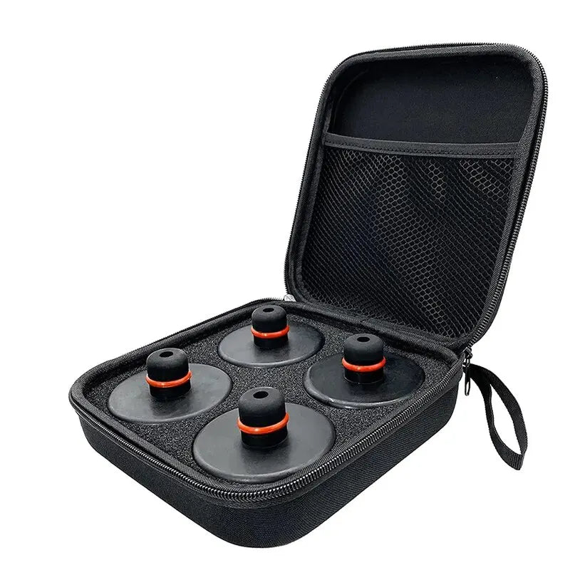 AliExpress Collection 4Pcs Car Rubber Lifting Jack Pad Adapter Tool Chassis W/ Storage Case Suitable For Tesla Model 3 Model S