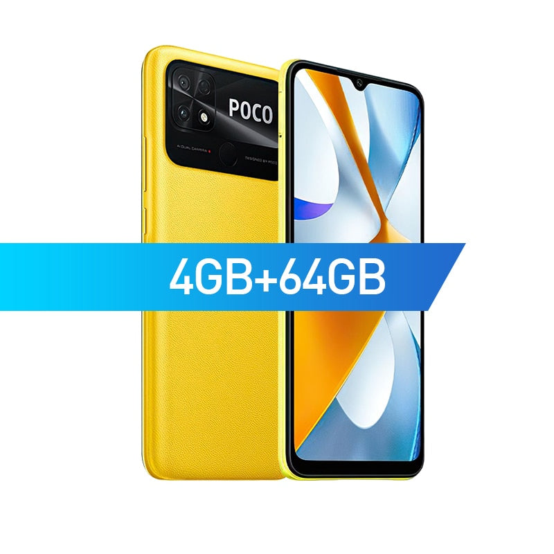Global Version POCO C40 Smartphone  Octa Core CPU 6.71" DotDrop Display 13MP Dual Camera 6000mAh Battery FM radio