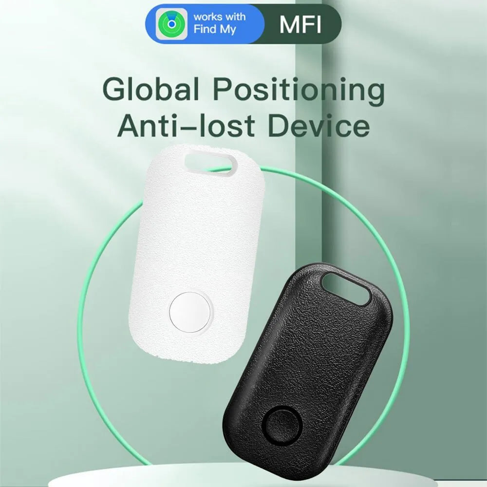Smart Bluetooth GPS Tracker Works With Find My APP Anti Lose Reminder Device for Iphone Tag Replacement Locator MFI Rated