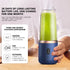 1~6PCS Blade Portable Juicer Cup USB Smoothie Cup Wireless Mini Charging Fruit Squeezer Food Mixer Ice Crusher