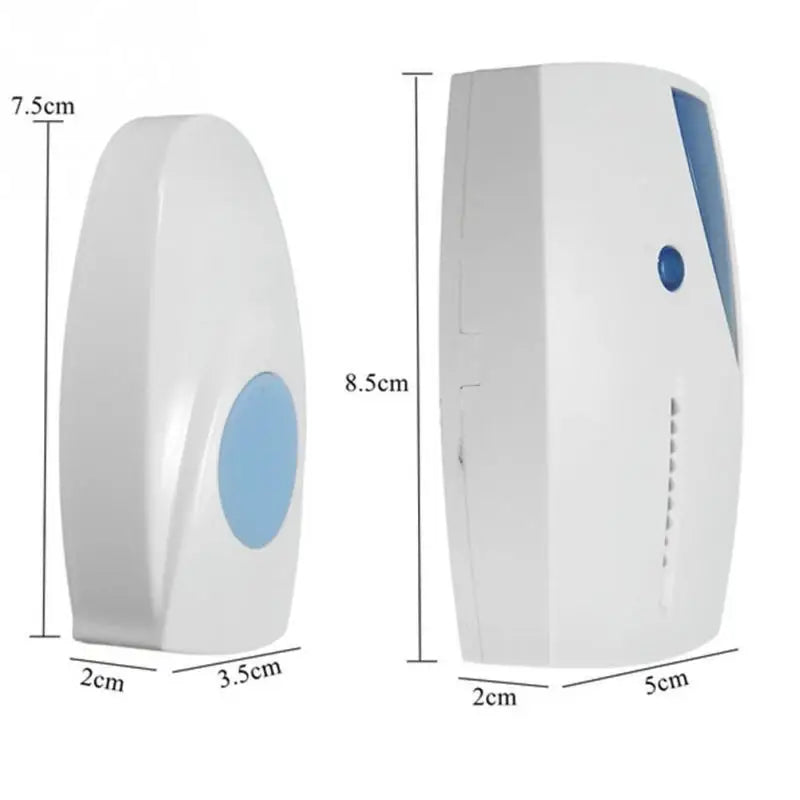 Wireless Doorbell Welcome Bell Intelligent Home Door Bell Alarm 36 Songs Smart Wireless Bell Waterproof Button Remote Control