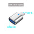 OTG Adapter Type C to USB3.0 Connector USB A to USB C Adapter Male to Female Converter for Laptop Mobile Phone Data Transfer