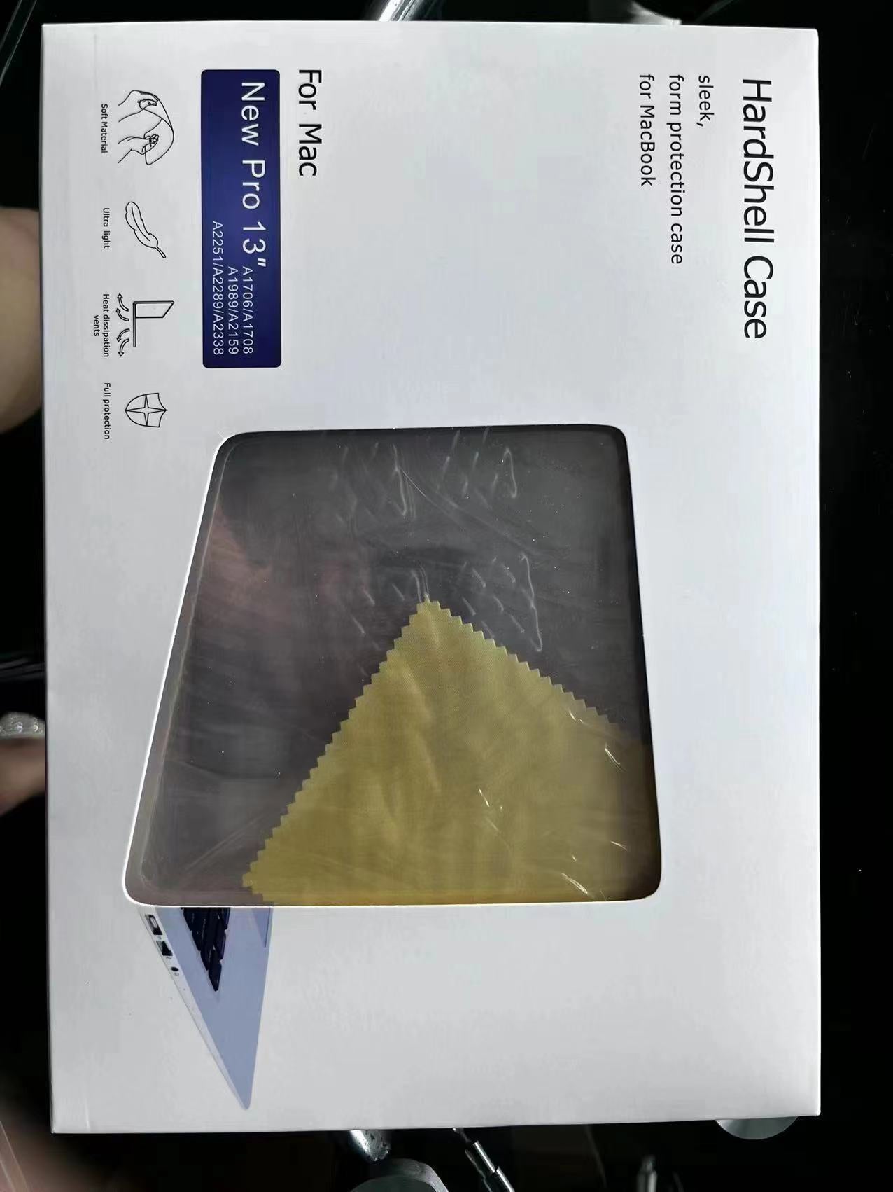 Laptop Case For Apple Macbook 13 Pro 13 Crystal Protective Cover A1932 A2179 A2337 A1706 A1708 A1989 A2159 A2338 A2681