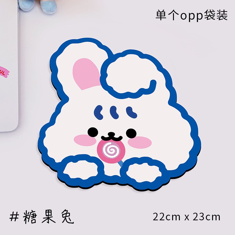 Ins Cartoon Tablet Cute Mouse Pad Christmas Keyboard Pad PC Desk Mat Student Office Supplies Student Coaster Creative Table Mat