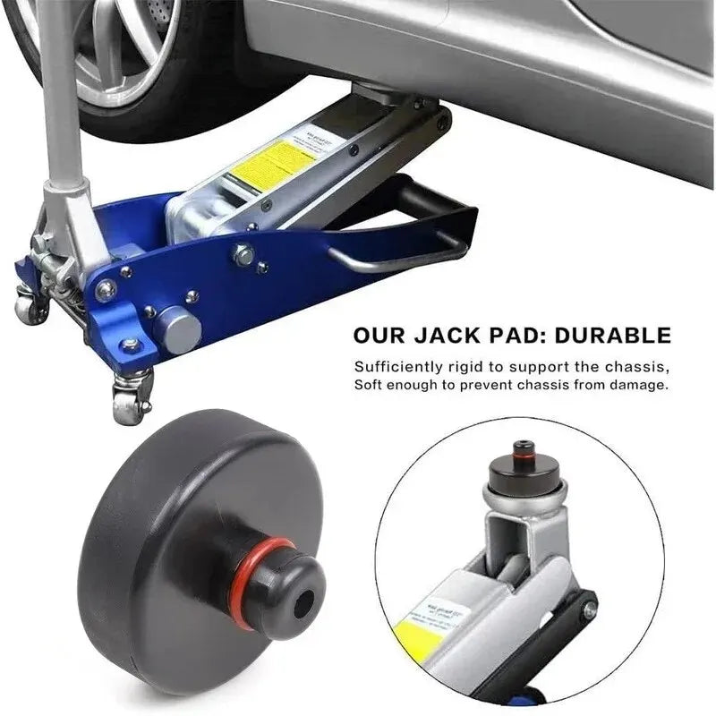 AliExpress Collection 4Pcs Car Rubber Lifting Jack Pad Adapter Tool Chassis W/ Storage Case Suitable For Tesla Model 3 Model S