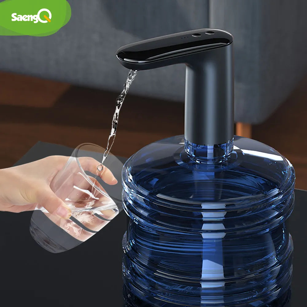 saengQ Electric Water Dispenser Water Pump Household Gallon Drinking Bottle Switch Smart Automatic Water Treatment Appliances