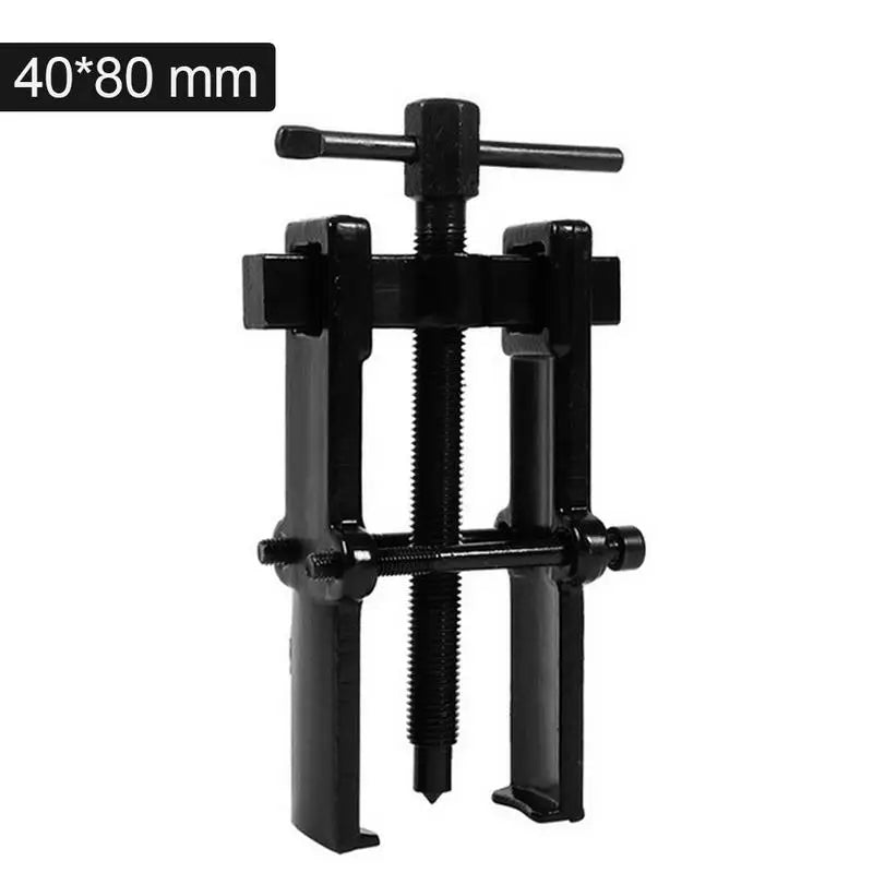 Gear Puller Black Plated Dual Jaws Forging Extractor Installation Solid Bearing Pulling Remover Tools Repair Disassembly For Car