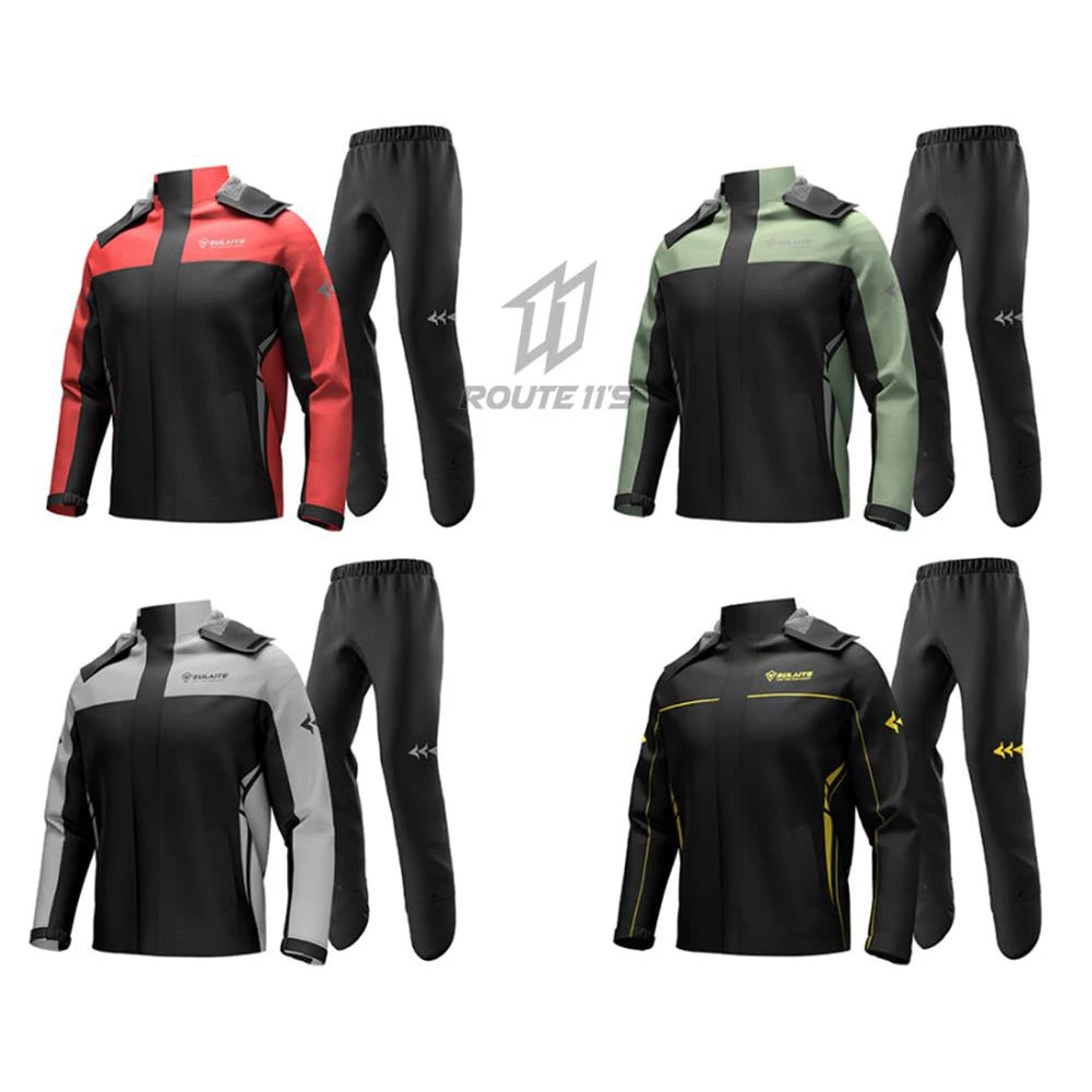 Motorcycle Raincoat Waterproof Motorbike Rain Suit Men Women Reflective Motocross Riding equipment Fashion Ultrathin Split Rain