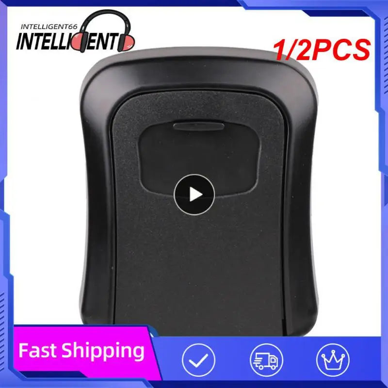 1/2PCS Password Key Box Decoration Key Code Box Key Storage Lock Box Wall Mounted Password Box Outdoor Key Safe Lock Box