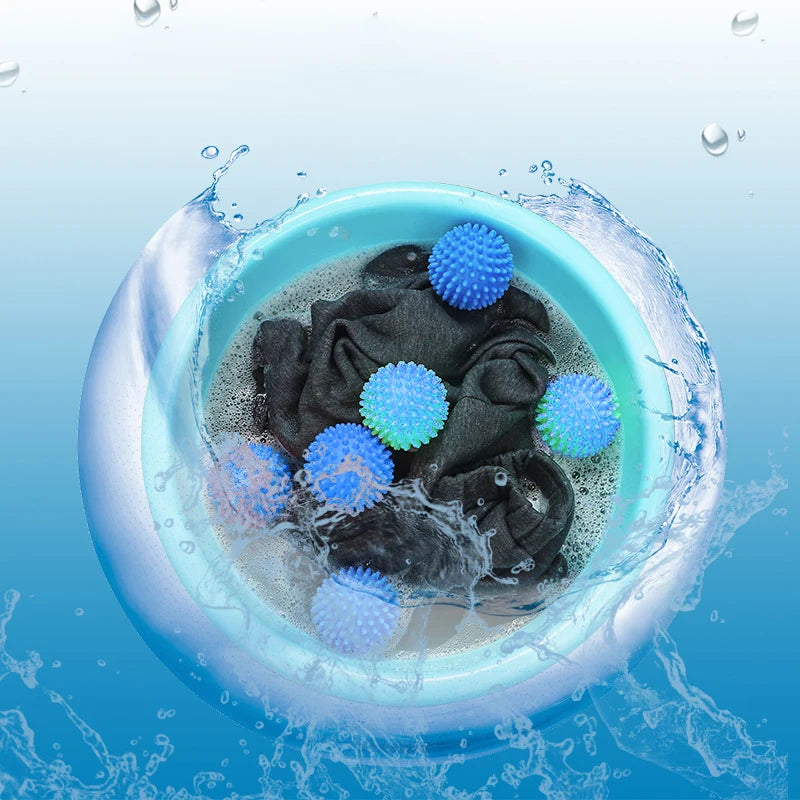 Softener Ball Quick Drying Tumble Dryer Ball Clothe Softening Laundry Ball Energy Saving PVC Reusable Clothes Cleaning Tool 1Pcs