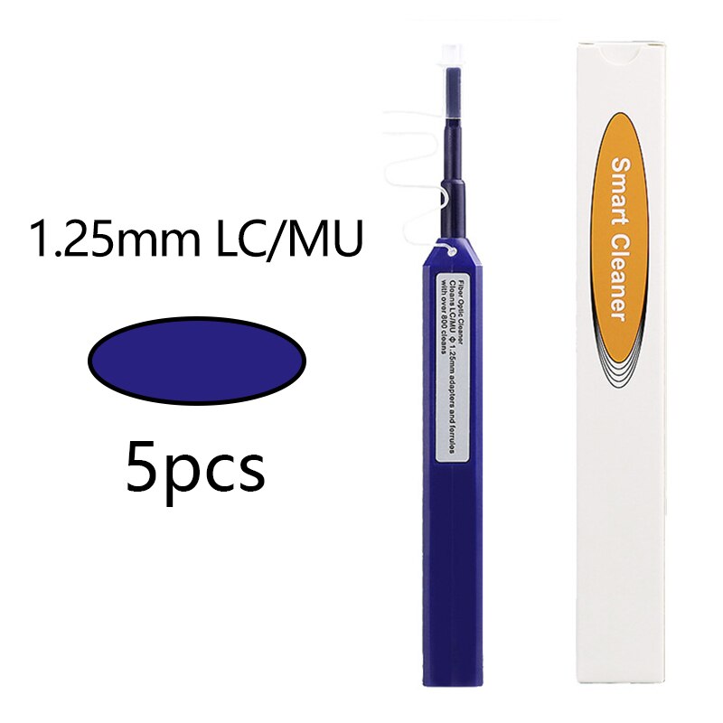 OPTFOCUS 10 unit Fiber Connector Cleaning Tools 800 times LC SC FC 1.25 2.5mm Fiber Cleaner Pen Stick Kit for Optical Adapter