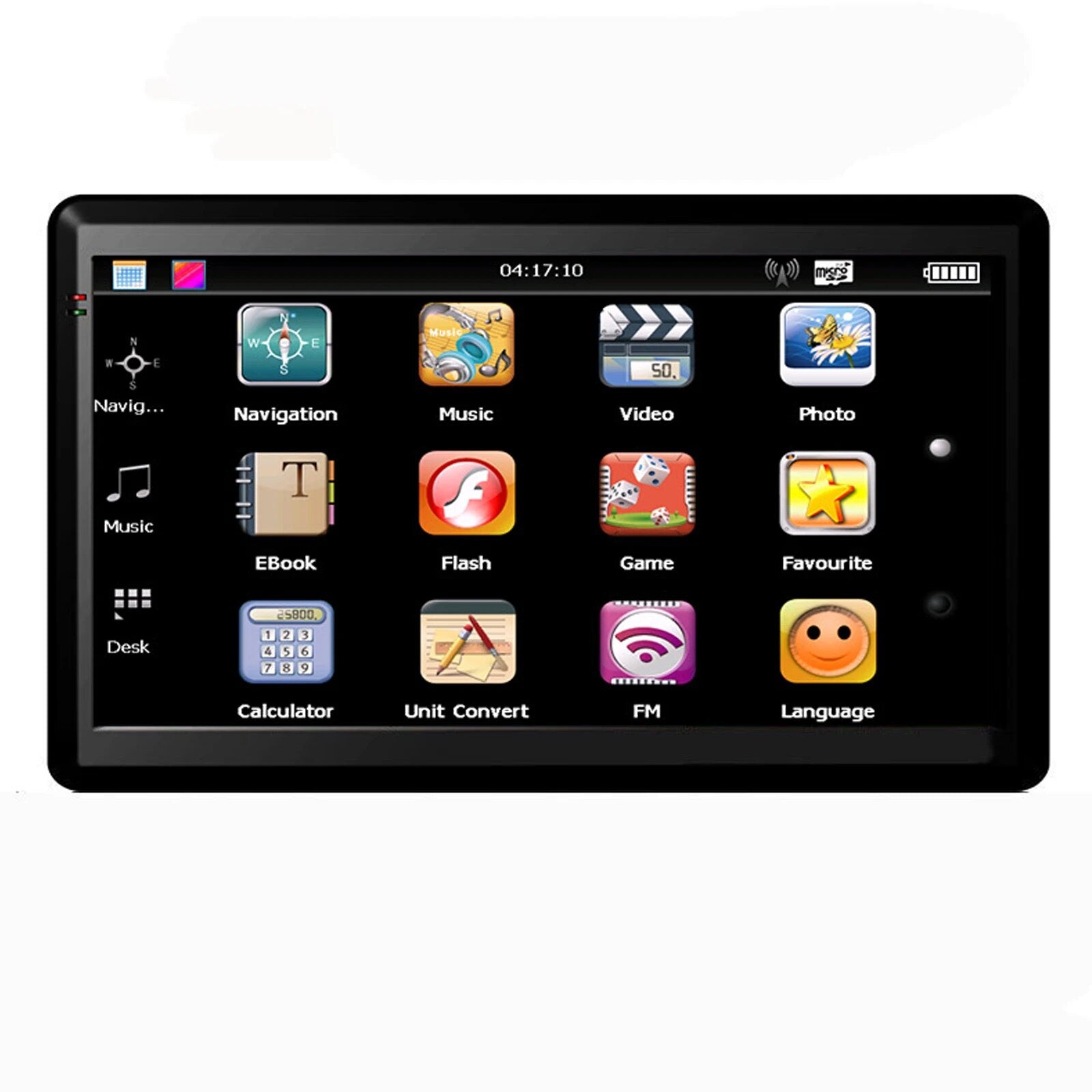 Car GPS Navigation 7 Inch Touch Screen GPS Navigator Truck Sunshade 256M+8G 2022 Europe Map GPS Navigators