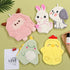 Cartoon Animal Shape Wipe Hand Towel for Kids High Quality Coral Velvet Kitchen Bathroom Absorbent Cleaning Dishcloth Towels