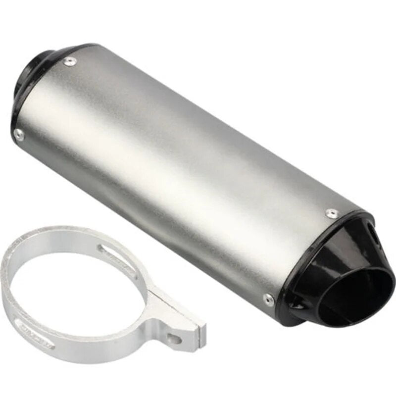 Universal Motorcycle Exhaust Pipe Muffler for 90-160CC ATV Honda XR50 CRF50 Pit Dirt Bike Tail Tube Silencer System Accessions
