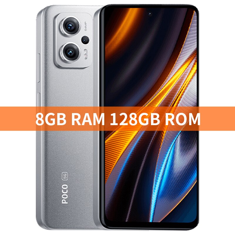 POCO X4 GT 128GB/256GB Global Version 5G Dimensity 8100 Octa Core 64MP Triple Camera 67W Charging 144Hz DotDisplay Support NFC