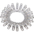 20Pcs Stainless Steel Clothes Pegs Hanging Pins Clips Laundry Household Clothespins Socks Underwear Drying Rack Holders