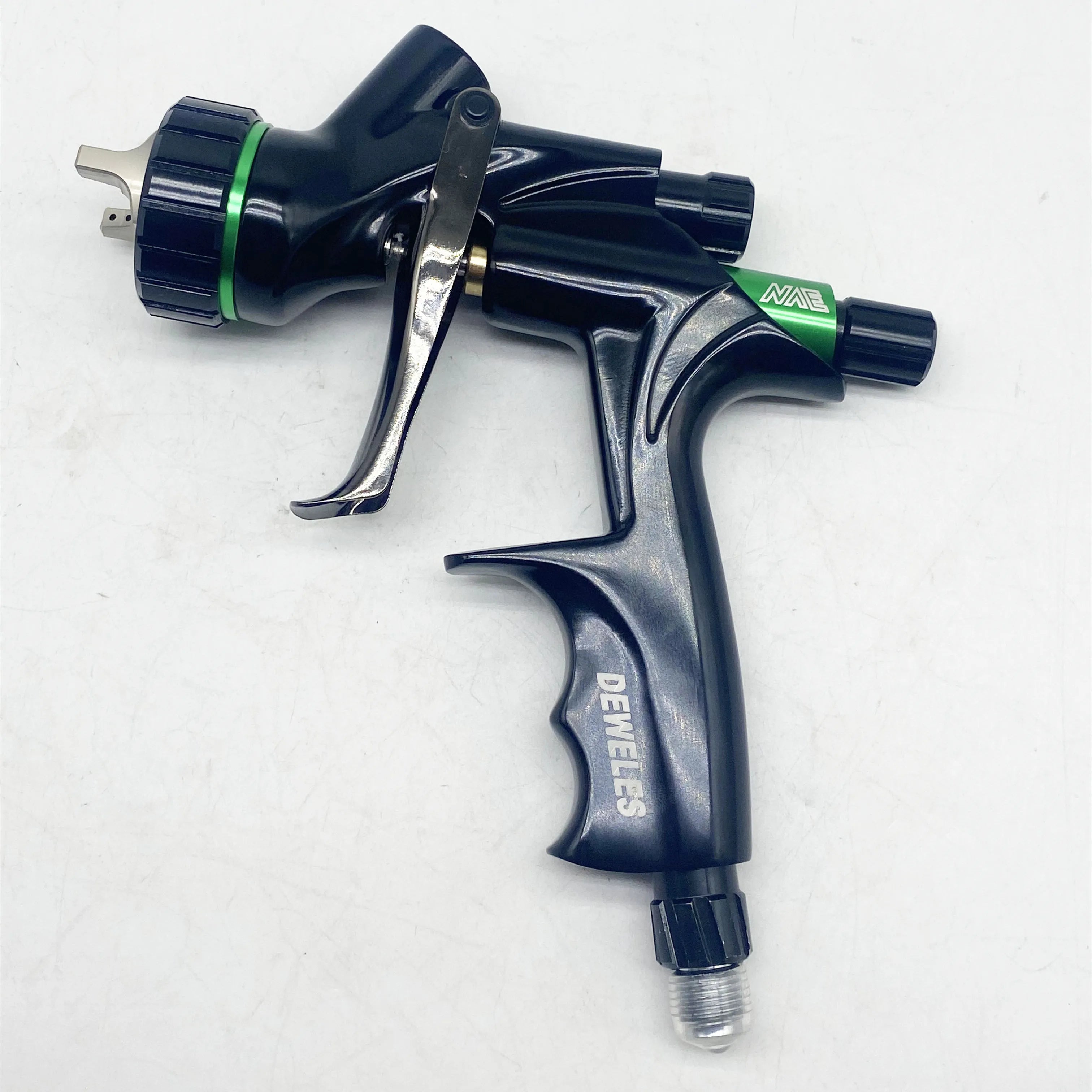 DEWELES Free Shipping High Quality Hvlp Spray Gun 1.3mm Fluid Tip NVE Varnish Paint Sprayer Environmental Protection Air Tools