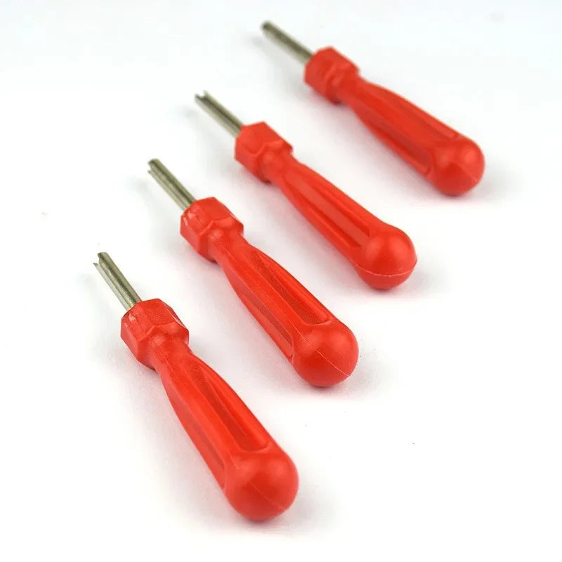 1/2PCS Tire Valve Core Removal Tool Tire Valve Core Wrench Spanner Tire Repair Tool Core Screwdriver for Car Bicycle Car Tools