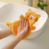 Cute Cat Hand Towel For Child Super Absorbent Microfiber Kitchen Towel High-efficiency Tableware Cleaning Towel Kitchen Tools