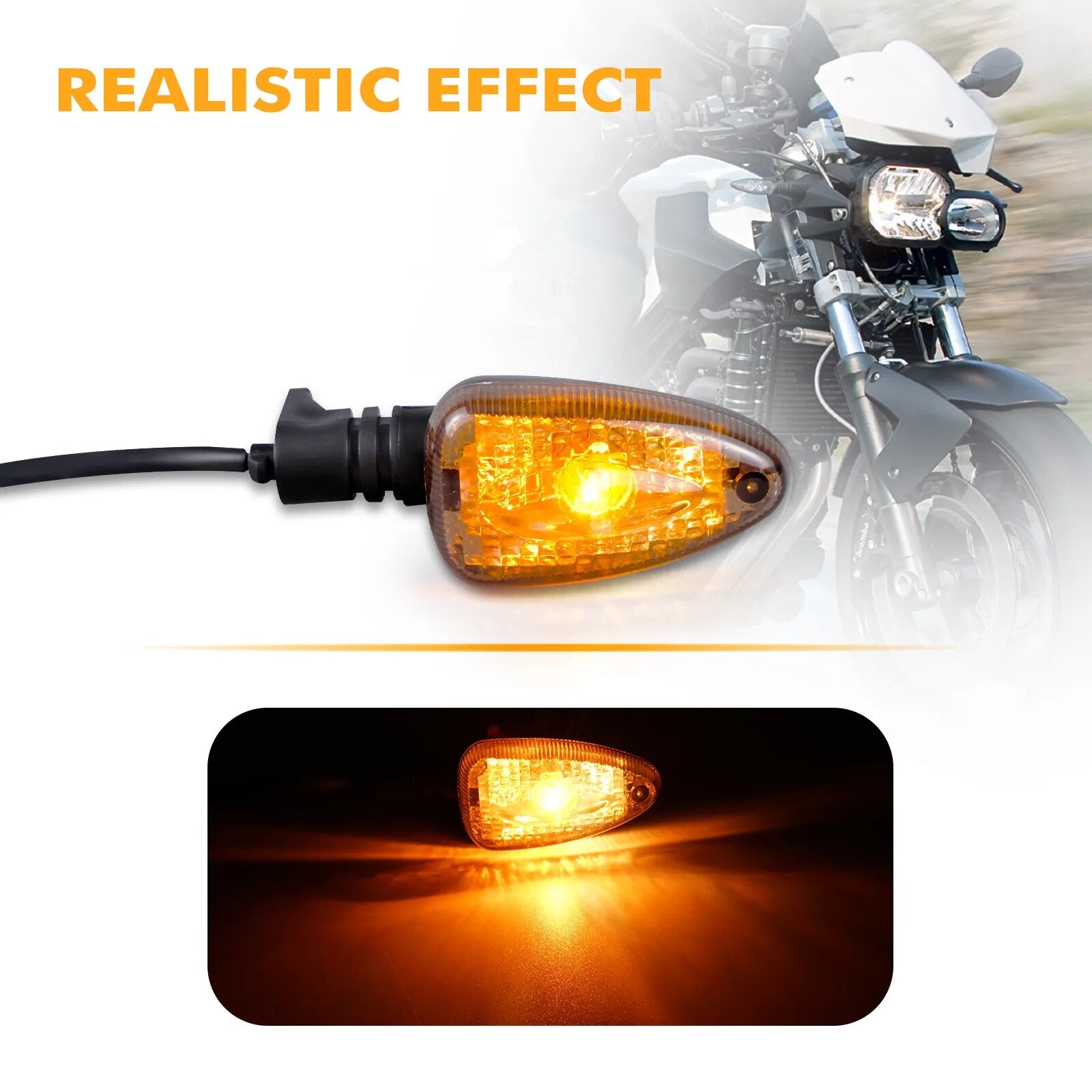 Motorcycle Turn Signals Indicator Lights For BMW F800GS F800R K1200R S R1200GS F800GS F 650 800 GS K 1200 R/S/GS 1300R