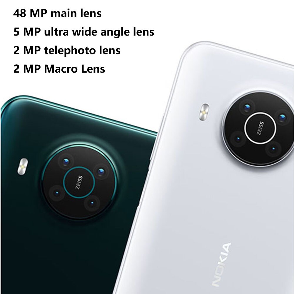 Nokia X10 5G Smartphone  6.67 inch FHD+ Display 6GB 128GB 4470mAh Battery Snapdragon 480 IP52 48MP Quad Camera  2 SIM Card