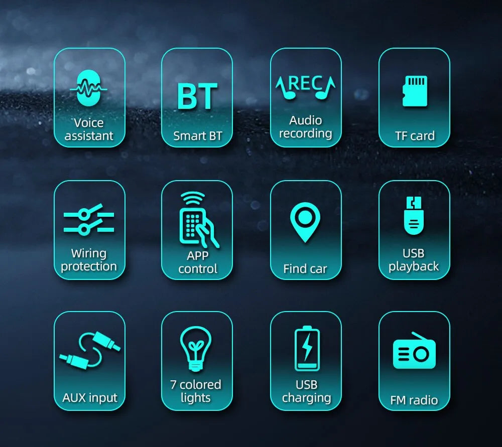 D3235 Car Radio Stereo Player Digital Bluetooth Car MP3 Player FM Radio Stereo Audio Music USB/SD with In Dash AUX Input