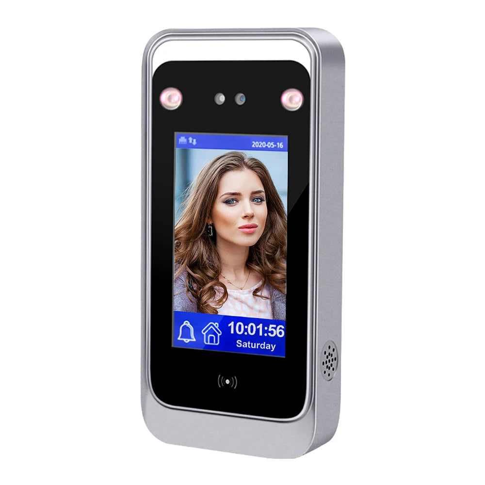 4.3inch TCP/IP / Wifi Dynamic Face Recognition Attendance System Terminal Time Attendance Door Access Control System USB Record