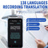 Z6 Voice Translator Device 138 National Languages Intelligent Translator Real-time Recording Text Translation Business Travel