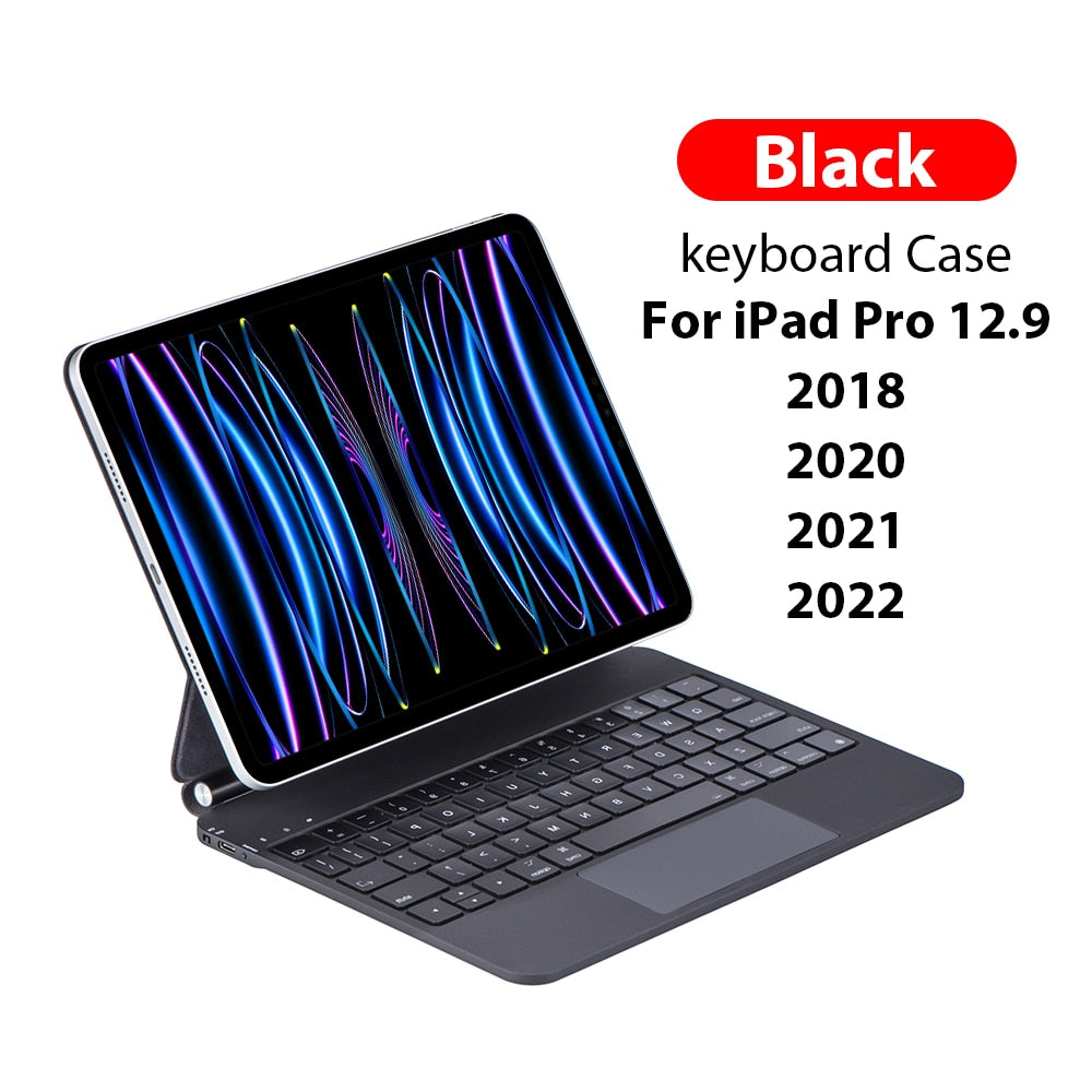 Keyboard Case For Ipad Pro 12.9 2022 11 12 9 6th Magnetic Funda For Ipad Air 5 4 10th Generation 10.9 5th 4th Gen 2021 Cover
