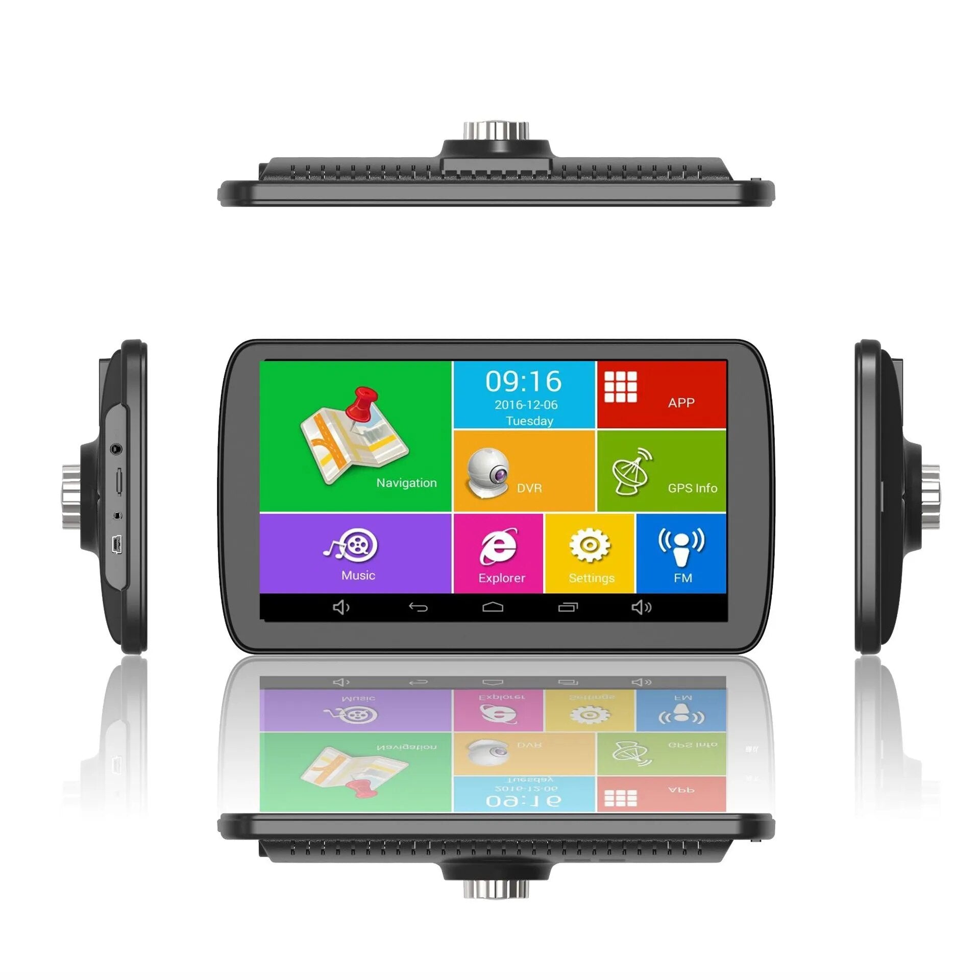 9 Inch Android GPS Navigation For Car Truck Universal Navigator With Newest Map