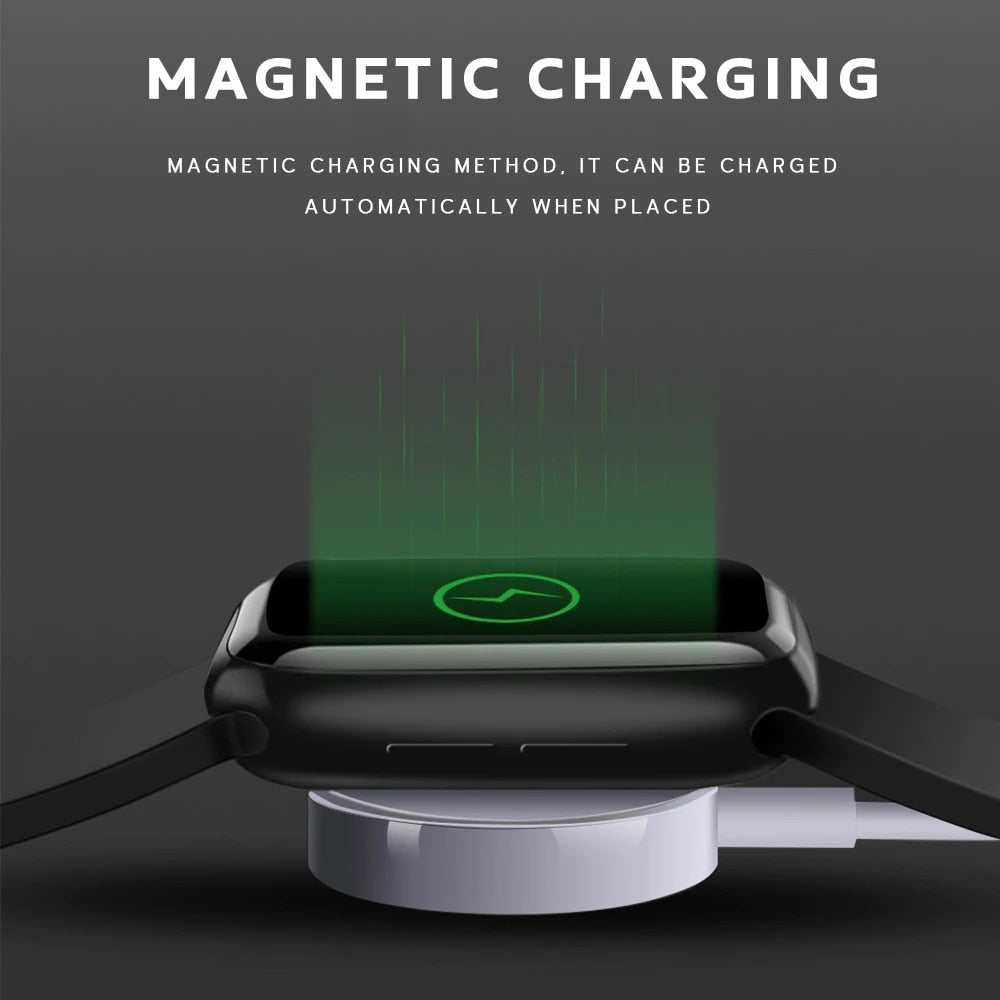 Magnetic Wireless Charger for Apple Watch Series Portable Fast Charging Station USB Charger Cable for iWatch 8 7 6 SE 5 4 3 2 1