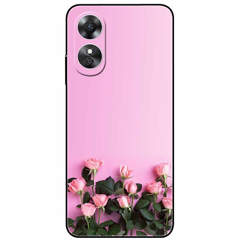 For OPPO A98 5G A 98 Case Silicone Soft Wolf Lion Cat Black Bumper Funda Coque for OPPO A98 2023 CPH2529 OPPOA98 Protective Bag