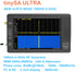 New Tiny Spectrum Analyzer TinySA ULTRA 4" Display 100kHz To 5.3GHz With 32GB Card Version V0.4.5.1 Network Internal Lan Tester