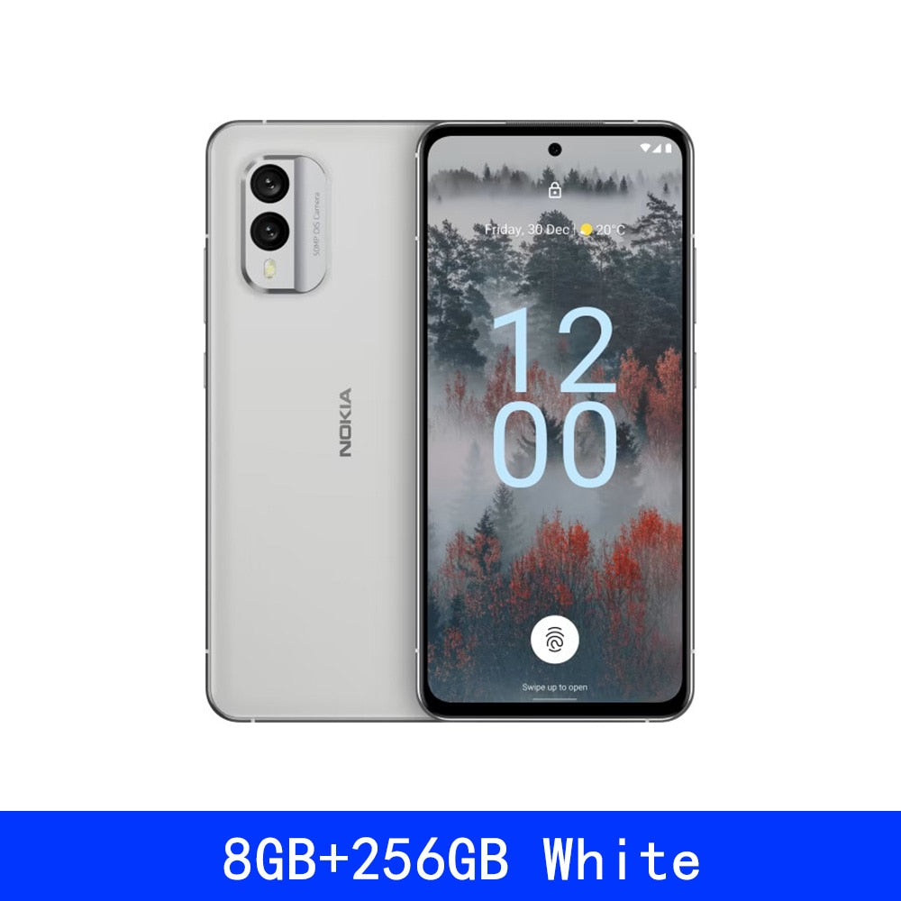 Nokia X30 5G Smartphone 8GB 256GB NFC 90HZ 6.43 inch FHD+ Display 4200mAh Snapdragon 695 IP67 50MP Double Camera 2 SIM Card