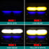 100W Motorcycle LED Spotlight Mini Demon eye Headlight Lens 10000lm Hi/Lo Beam Devil Eyes Retrofit Driving Lamp for Car SUV  ATV