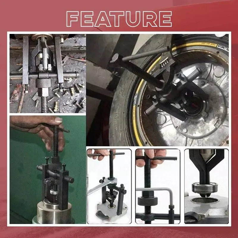 Labor-saving 3-Jaw separation bearing device Heavy Duty Machine Tool Car Diagnostic Tools Inner Bearing Puller Gear Extractor
