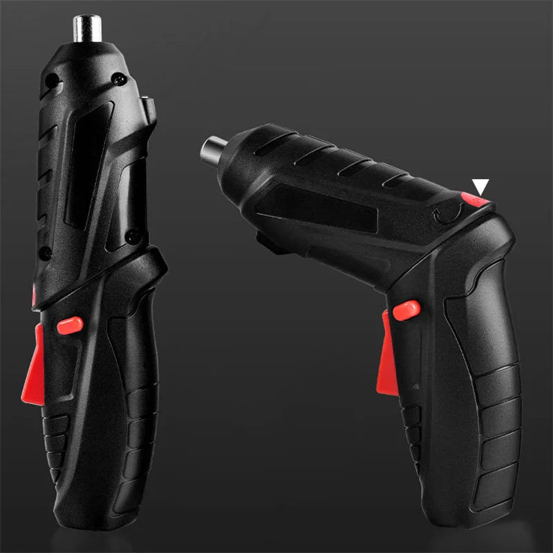 2/14/26/47PCS Electric Screwdriver Household Small Electric Drill Rechargeable Multi-Functional Lithium Electric Screwdriver Set