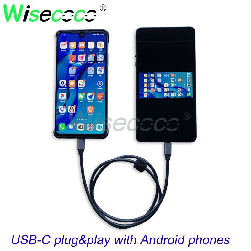 Gaming Monitor 7 Inch FHD Touch Potable Monitor 1920x1080 IPS Raspberry Pi Orange Pi Pocket PC Monitor Wisecoco LCD Monitor