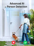 eufy Security SoloCam E40 Outdoor Security Camera Advanced AI Person-Detection Two-Way Audio 2K Resolution Wi-Fi Weatherproof
