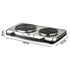 2500w Double Induction Cooker Waterproof Panel  Temperature Levels Power Levels induction cooktop hotpot cooktop