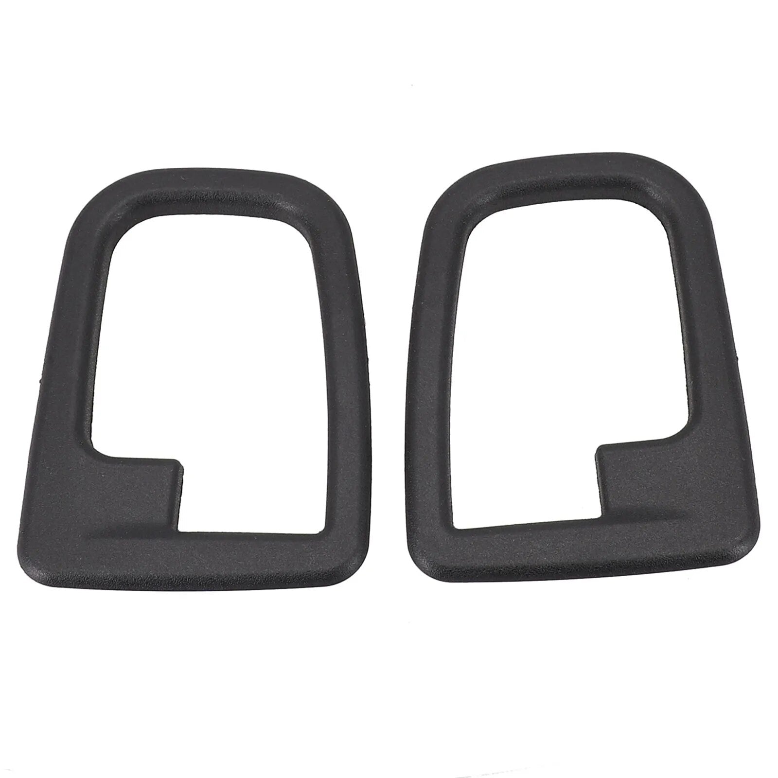 2x Left & Right Car Interior Door Handle Frame Black ABS Interior-Replacement Parts For BMW 3 Series E36 1992-1999/ Z3 1996-2002