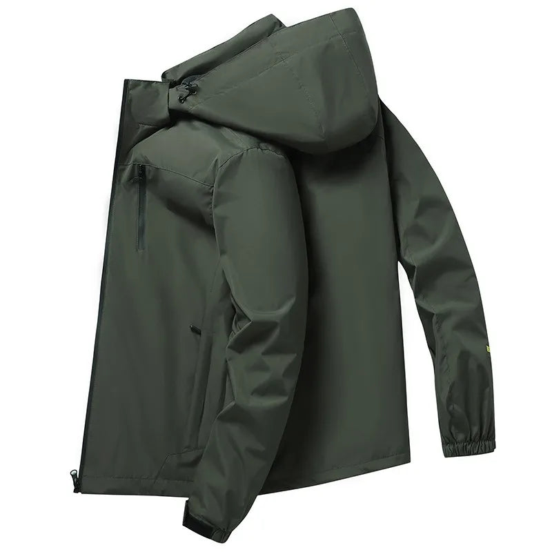 Outdoor Charge Coat 2023 New Men Windproof Breathable Mounted Motorcycle Riding Shirt Women Lightweight Hooded Windproof