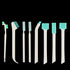 1/5/8Pcs Set Clean Narrow Brush Long Handle Fish Tank Straw Baby Milk Bottle Gap Glass Tube Cleaning Brush Home Kitchen Tools