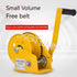 Hand Crank Self-Locking Manual Winch Thicken Material Small Household Portable Winch Crane Lift Hoist 1800LB