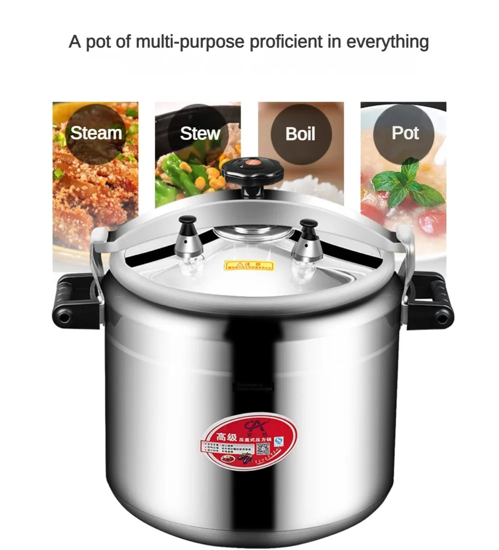 Explosion-proof Pressure Cooker Commercial Large-capacity Super-large Gas Induction Cooker Universal Large Pressure Cooker