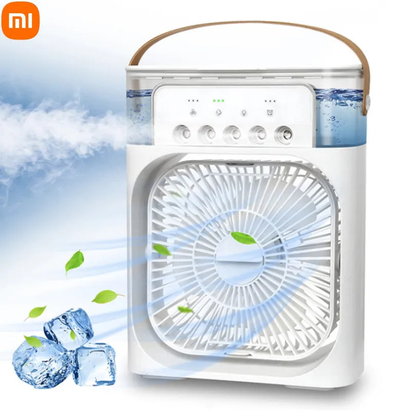 Xiaomi Air Cooler Fan Mini Portable Usb Rechargeable Personal Small Water Evaporation Air Coolers Mobile USB Conditioner Fans