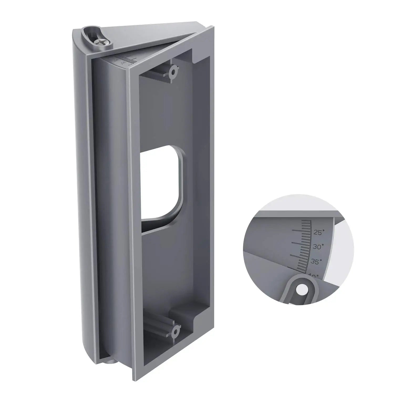 Rotating Bracket for Tuya Smart Video Doorbell Camera Adjustable Door Bell Rotating Angel Bracket