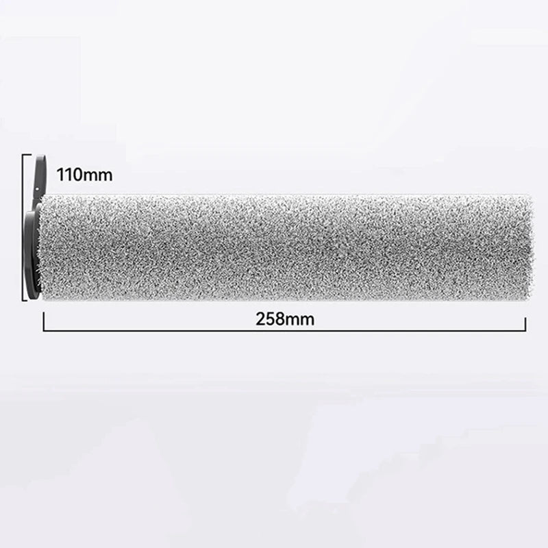 2 Pcs For Tineco FLOOR ONE S7 Steam Floor Scrubber Cleaner Roller Brush Spare Part Replacement Accessories Roller Brush